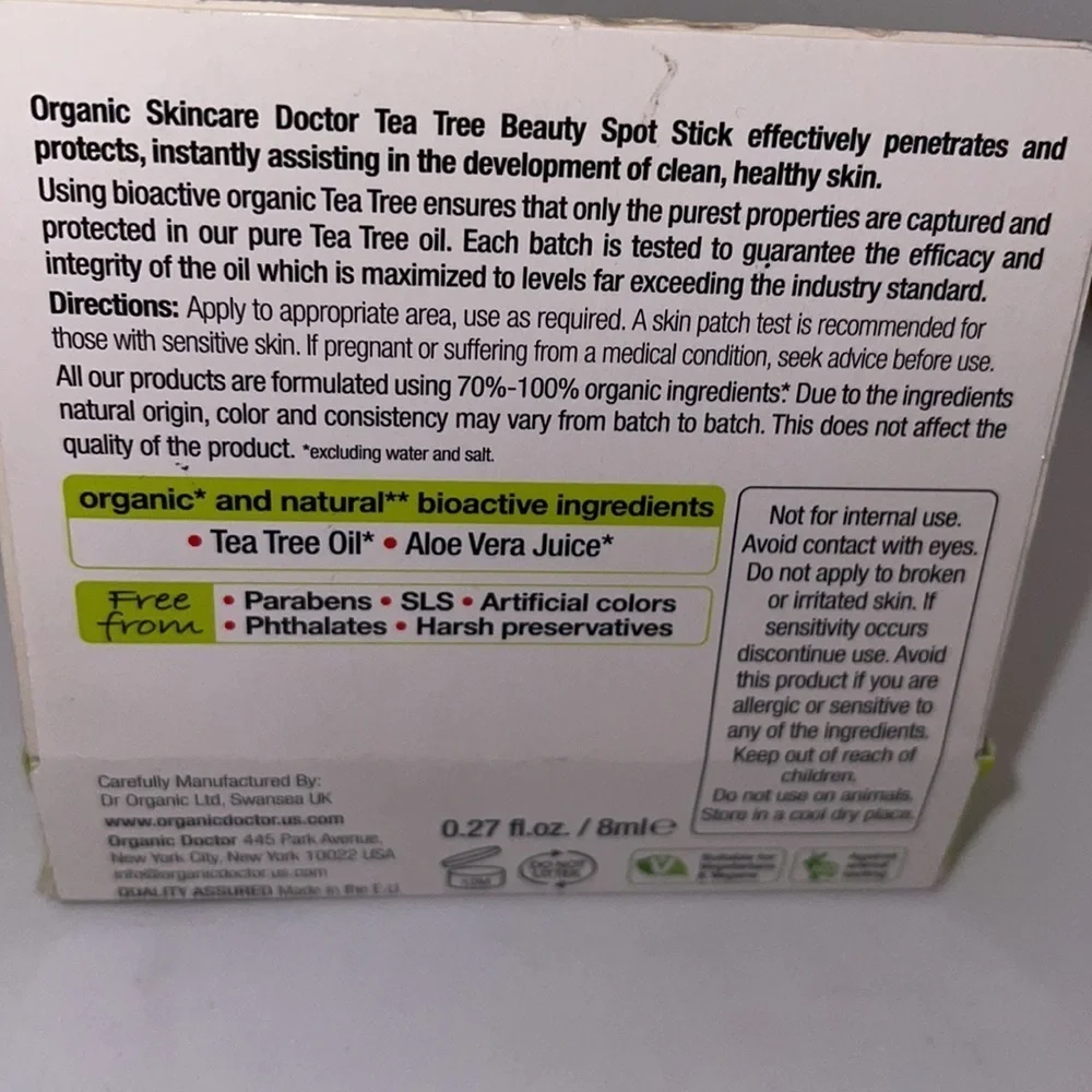 Organic Skincare Doctor organic skincare